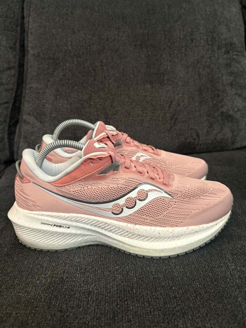 Saucony Women's Triumph 21 Lotus/Bough Running Shoes S10881-130/S10882-130